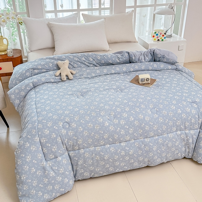 91家纺网 家纺一手货源 找家纺 好欣怡家纺 2026新款110克云柔棉被子50%新疆棉花夏被冬被被芯直播首选（含检测报告） 铃瑶-冬被