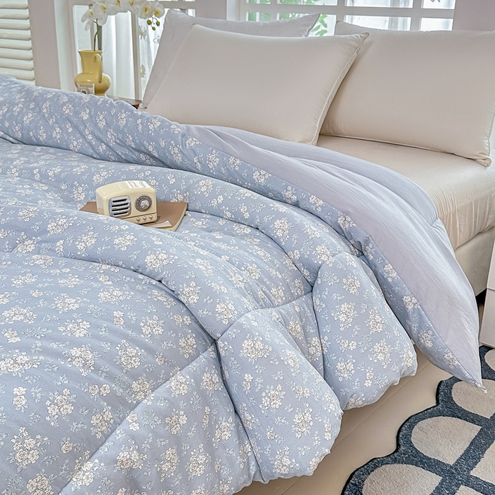 91家纺网 家纺一手货源 找家纺 好欣怡家纺 2026新款110克云柔棉被子50%新疆棉花夏被冬被被芯直播首选（含检测报告） 铃瑶-冬被