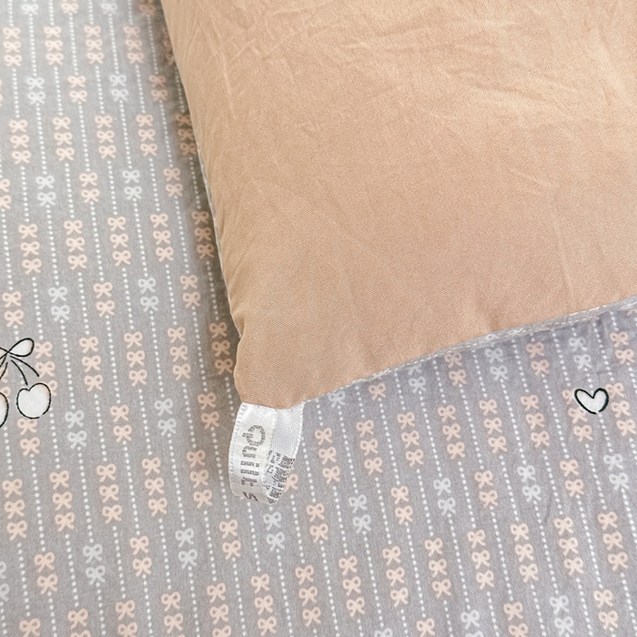 91家纺网 家纺一手货源 找家纺 好欣怡家纺 2026新款110克云柔棉被子50%新疆棉花夏被冬被被芯直播首选（含检测报告） 樱桃蝴蝶结-冬被