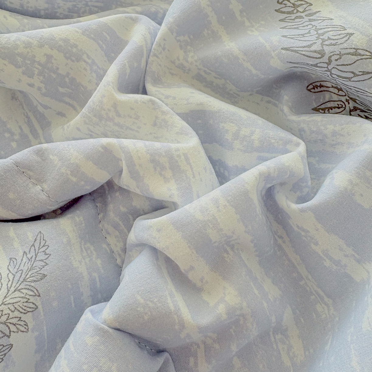 91家纺网 家纺一手货源 找家纺 宜梦家居 2026新款水洗棉皱皱纱夏被夏凉被空调被 疏蜜有志