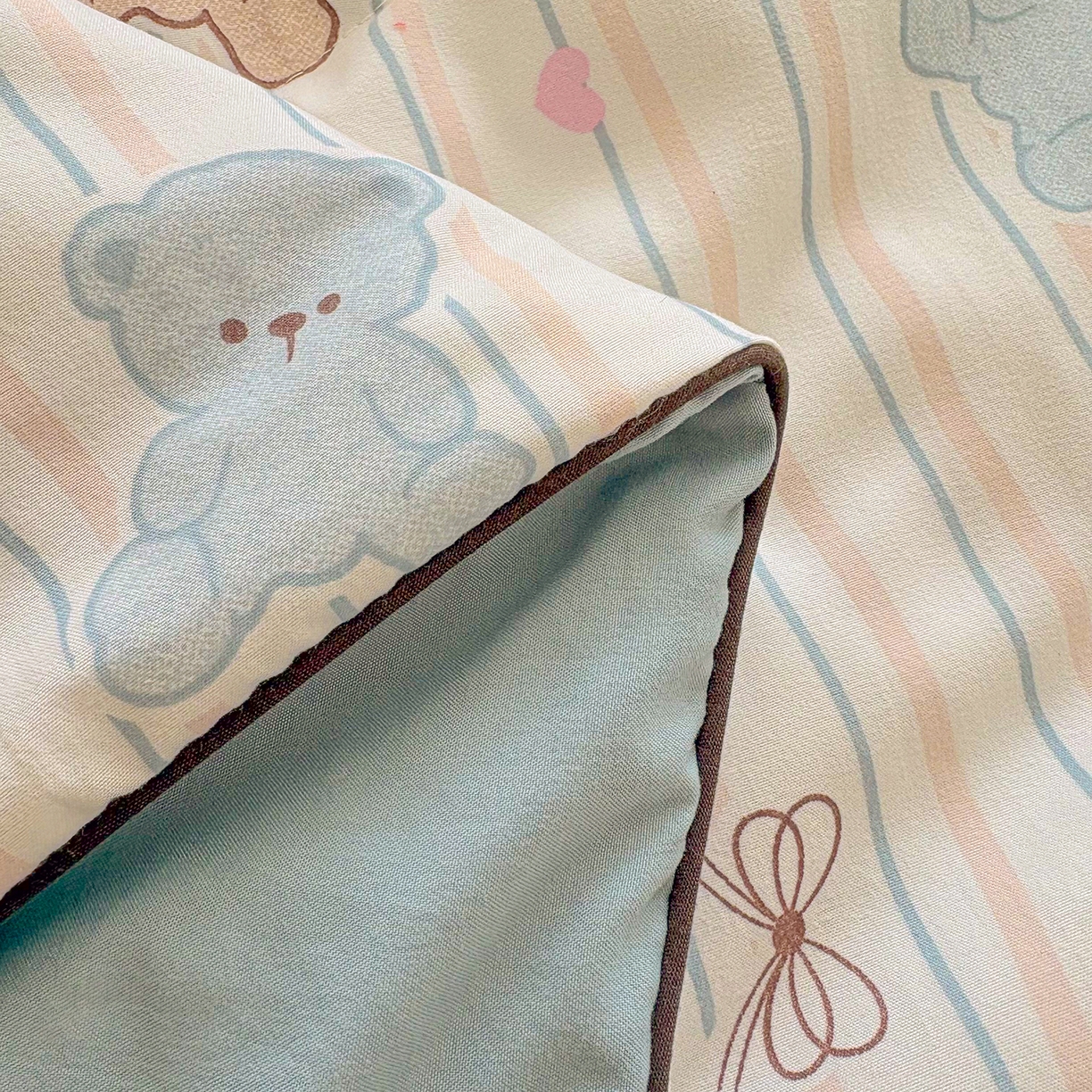 91家纺网 家纺一手货源 找家纺 宜梦家居 2026新款水洗棉皱皱纱夏被夏凉被空调被 甜美可爱