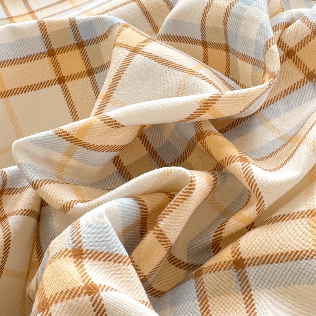 91家纺网 家纺一手货源 找家纺 经年 2026新款韩版花边水洗云朵棉四件套 卡皮吧啦