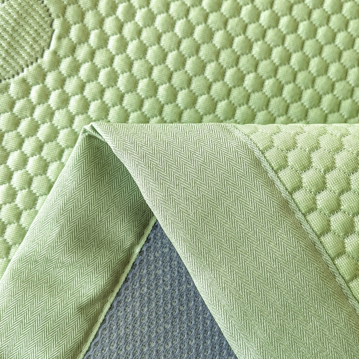 91家纺网 家纺一手货源 找家纺 月茶家纺 2026春夏新款A类凉豆豆凉感席凉席席子-冰蝶 冰蝶-绿色