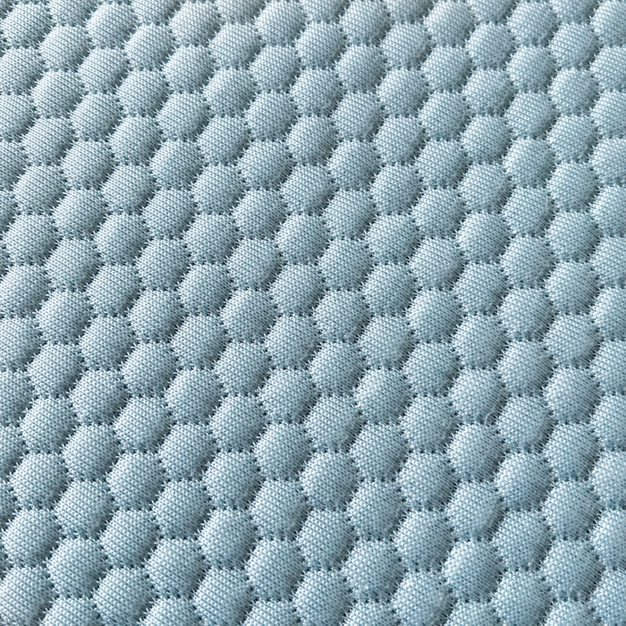 91家纺网 家纺一手货源 找家纺 月茶家纺 2026春夏新款A类凉豆豆凉感席凉席席子-冰蝶 几何蝶-蓝色