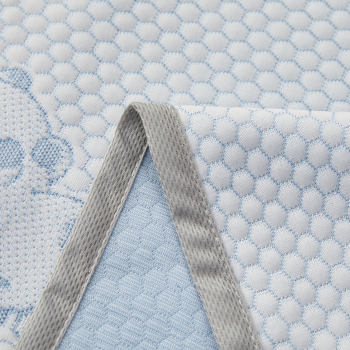 91家纺网 家纺一手货源 找家纺 （总）翎盈家纺 2026新款夏季卡通凉感冰豆豆枕巾可水洗枕头巾单枕巾枕巾单件