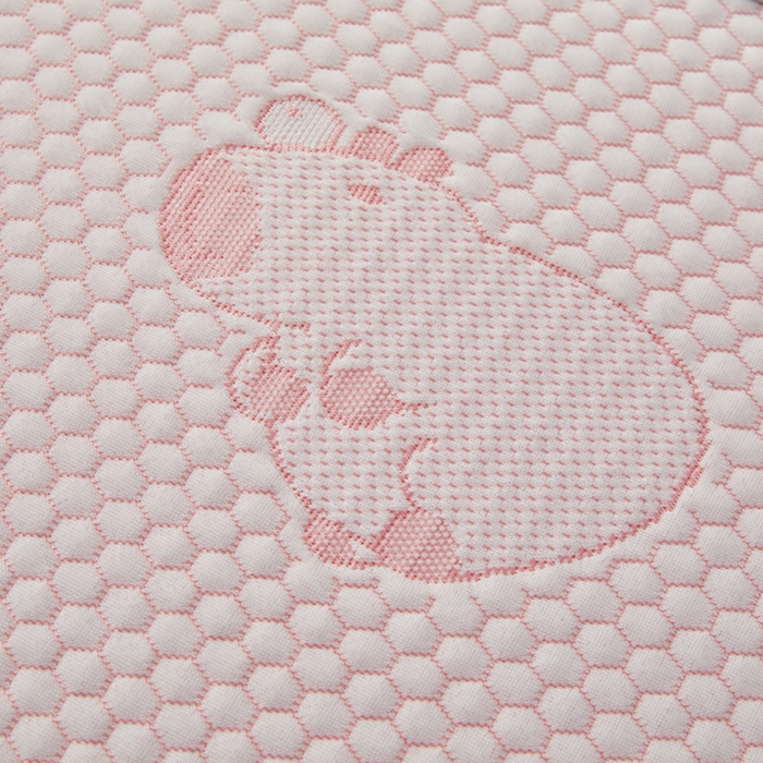 91家纺网 家纺一手货源 找家纺 翎盈家纺 2026新款夏季卡通凉感冰豆豆枕巾可水洗枕头巾单枕巾枕巾单件 卡皮巴拉粉