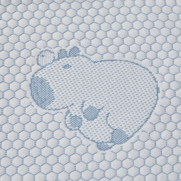 91家纺网 家纺一手货源 找家纺 翎盈家纺 2026新款夏季卡通凉感冰豆豆枕巾可水洗枕头巾单枕巾枕巾单件 卡皮巴拉蓝