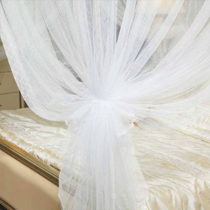 91家纺网 家纺一手货源 找家纺 （总）冉美家纺 2026春夏新款防尘款宫廷蚊帐-叶语