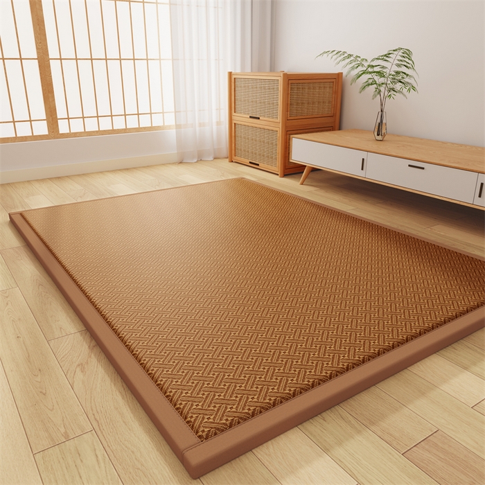 91家纺网 家纺一手货源 找家纺 （总）缦吉 2026新款多功能凉席地垫凉感冰藤席地铺神器凉席地垫睡垫系列