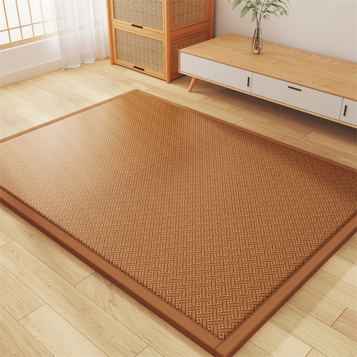 91家纺网 家纺一手货源 找家纺 （总）缦吉 2026新款多功能凉席地垫凉感冰藤席地铺神器凉席地垫睡垫系列