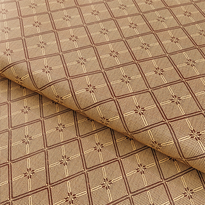 91家纺网 家纺一手货源 找家纺 缦吉 2026新款多功能凉席地垫凉感冰藤席地铺神器凉席地垫睡垫系列 玉润方格