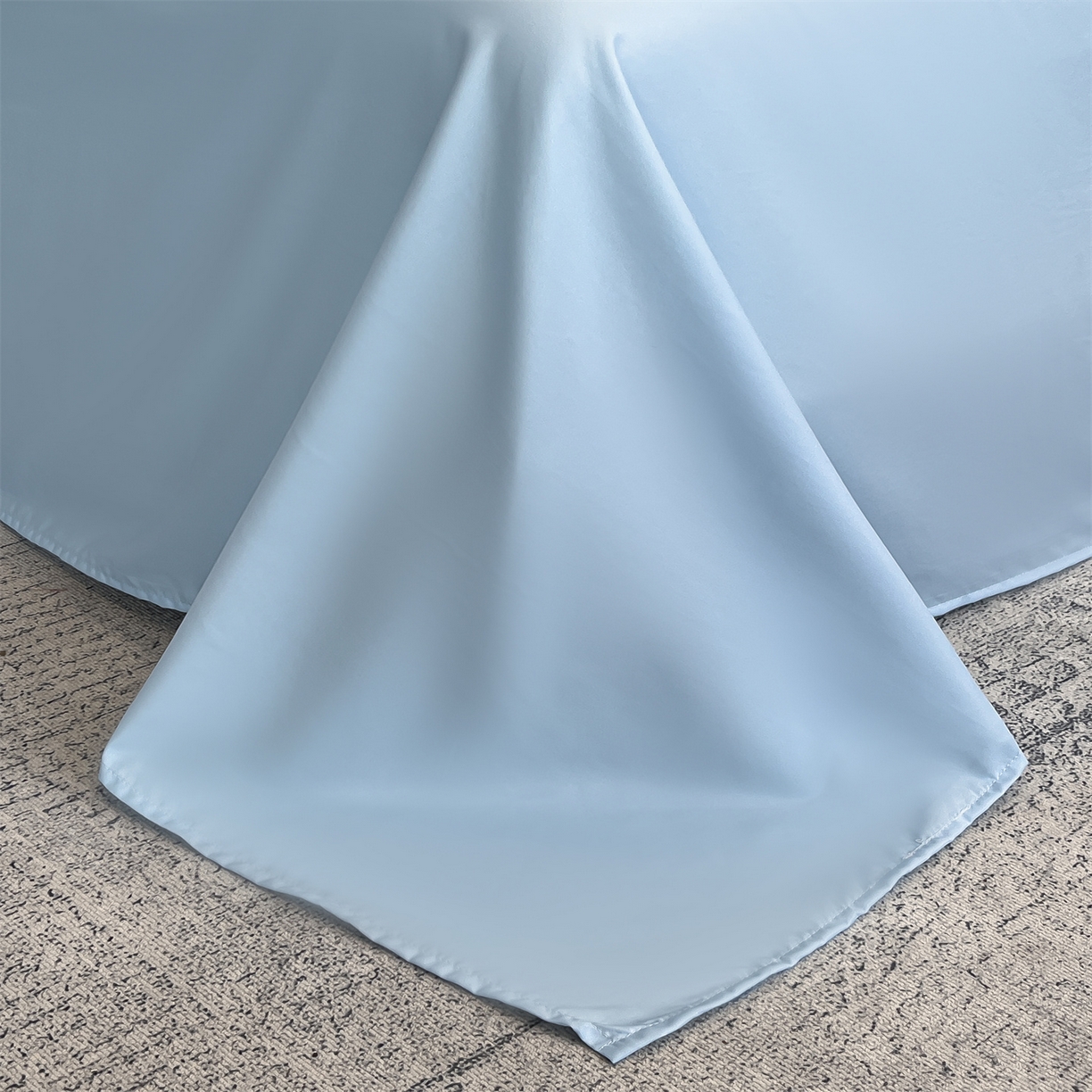 91家纺网 家纺一手货源 找家纺 经年 2026春夏新款亲肤棉加厚磨毛刺绣四件套-励志 励志-蓝