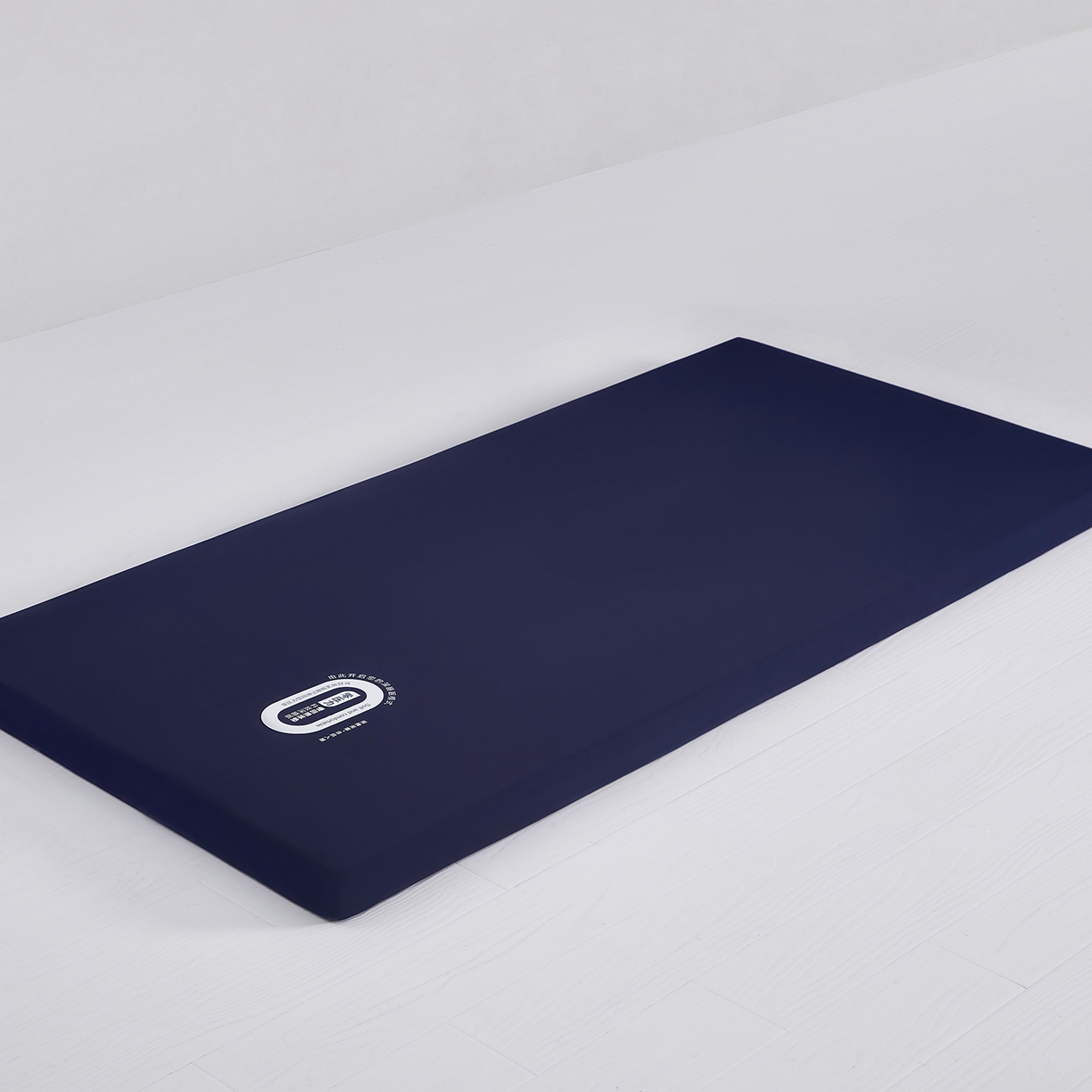 美丽折家纺 2026新款A类双芯40D慢回弹记忆棉床垫-学生款 深蓝色