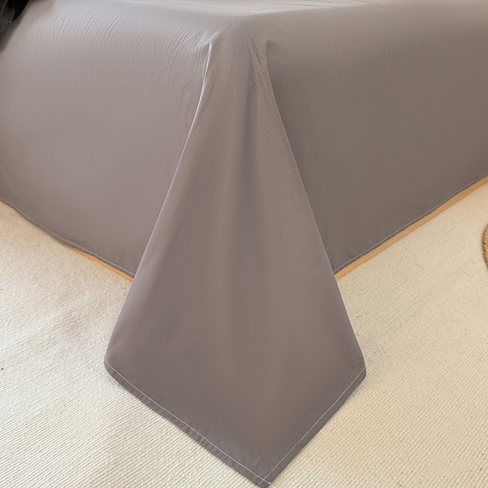 91家纺网 家纺一手货源 找家纺 （总）宅家居 2026新款A类轻法式复古赫本风印花纯棉有氧双层纱花边斑马纹黑色韩式花边四件套