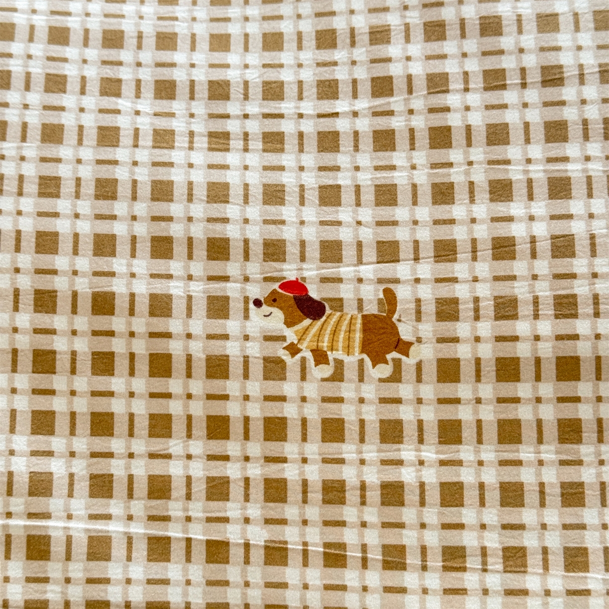 91家纺网 家纺一手货源 找家纺 经年 2026新款学生季上下铺韩版花边水洗云朵棉学生宿舍三件套四件套 美拉腊肠狗