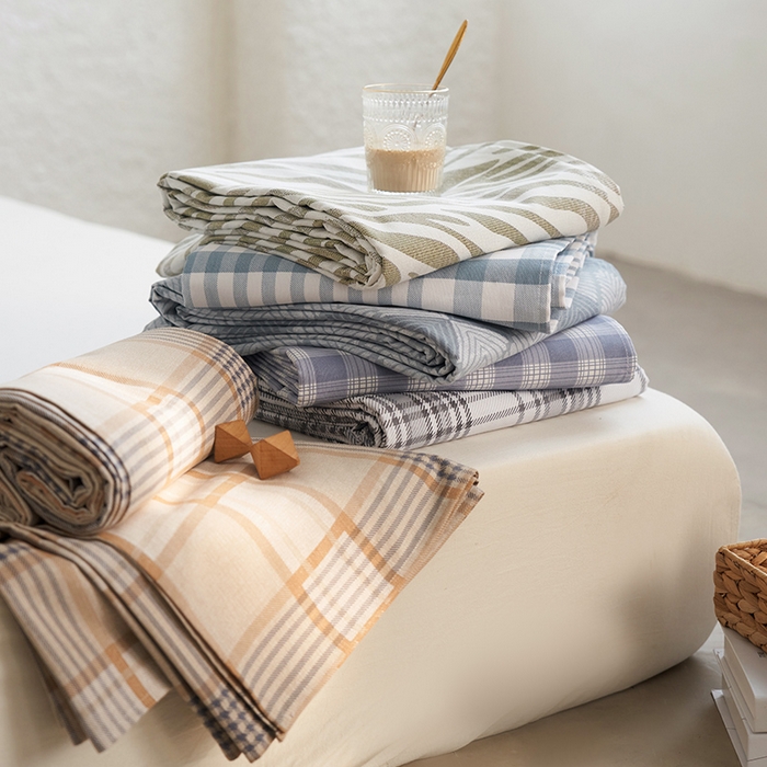 91家纺网 家纺一手货源 找家纺 （总）小懒猪 2026新品全棉纯棉老粗布单品床单床单单件凉席席子