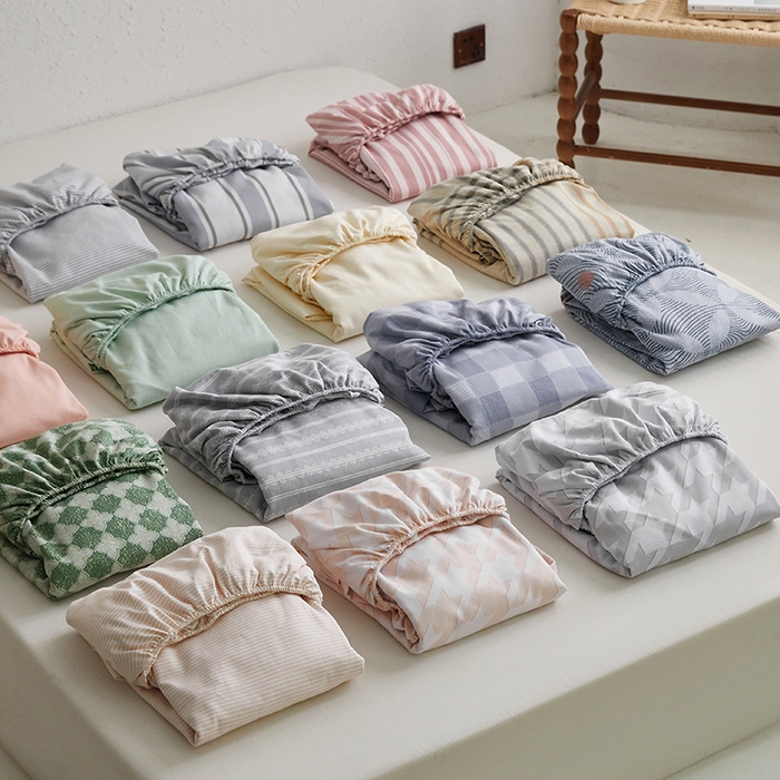 91家纺网 家纺一手货源 找家纺 （总）小懒猪 2026新品全棉纯棉老粗布单品床笠床笠单件凉席席子