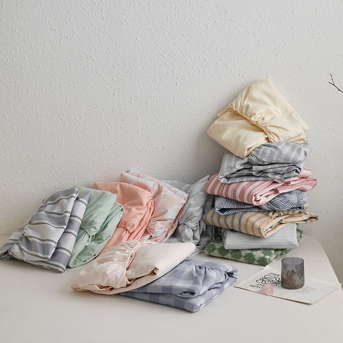 91家纺网 家纺一手货源 找家纺 （总）小懒猪 2026新品全棉纯棉老粗布单品床笠床笠单件凉席席子