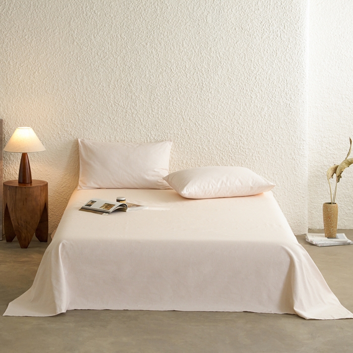 91家纺网 家纺一手货源 找家纺 （总）小懒猪 2026新品全棉纯棉老粗布单品床单床单单件凉席席子