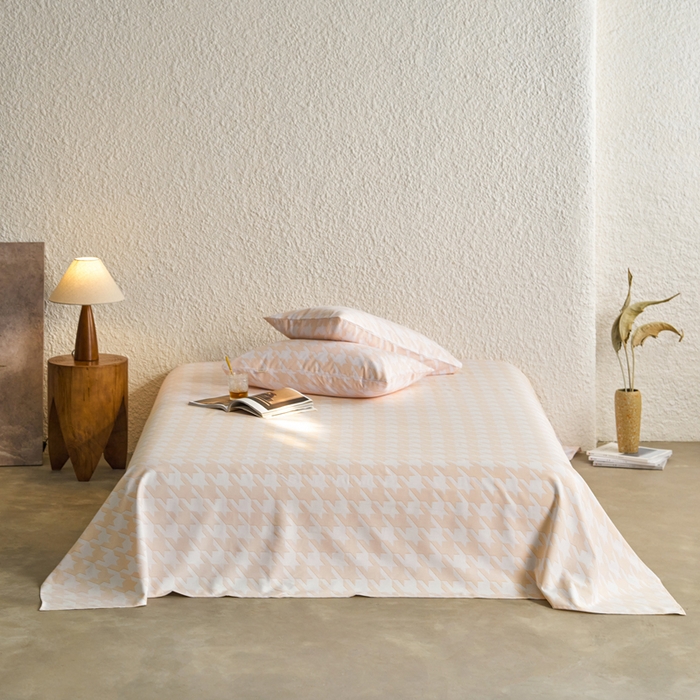 91家纺网 家纺一手货源 找家纺 （总）小懒猪 2026新品全棉纯棉老粗布单品床单床单单件凉席席子