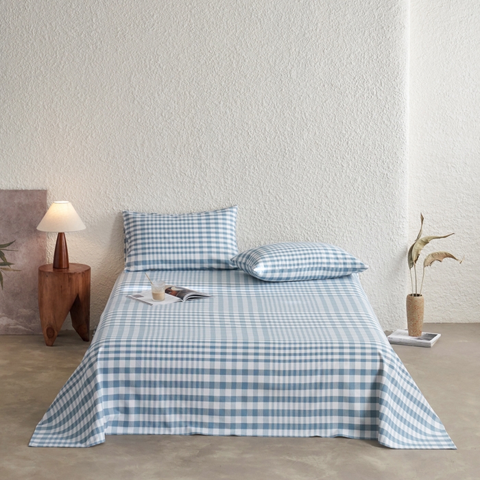 91家纺网 家纺一手货源 找家纺 （总）小懒猪 2026新品全棉纯棉老粗布单品床单床单单件凉席席子