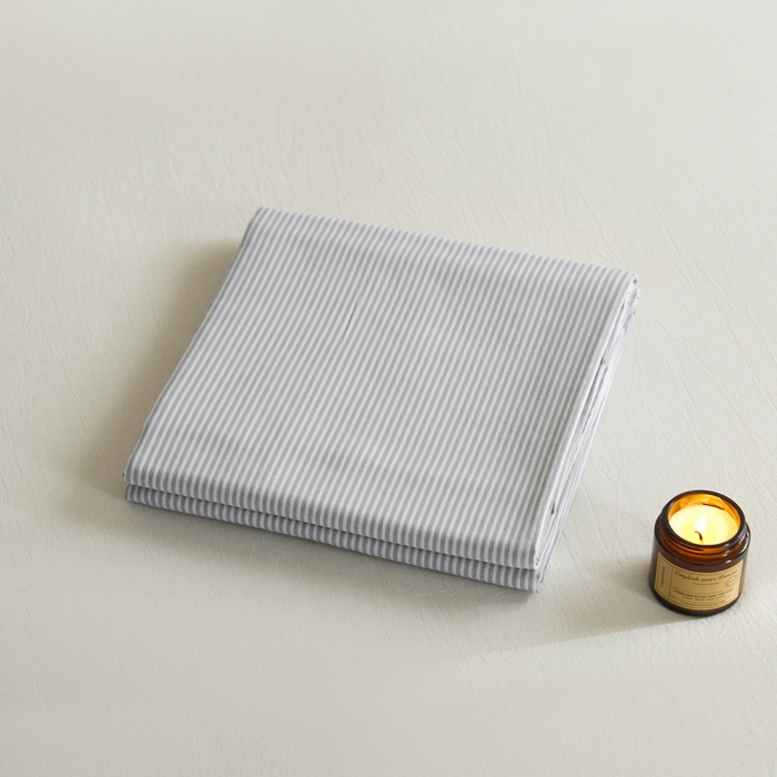 91家纺网 家纺一手货源 找家纺 小懒猪 2026新品全棉纯棉老粗布单品床单床单单件凉席席子 莱卡灰