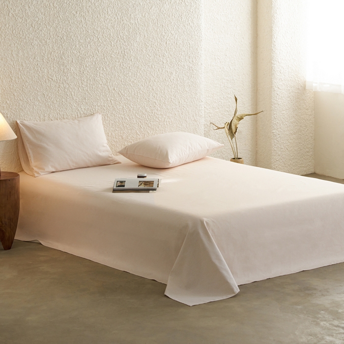 91家纺网 家纺一手货源 找家纺 小懒猪 2026新品全棉纯棉老粗布单品床单床单单件凉席席子 莱卡米