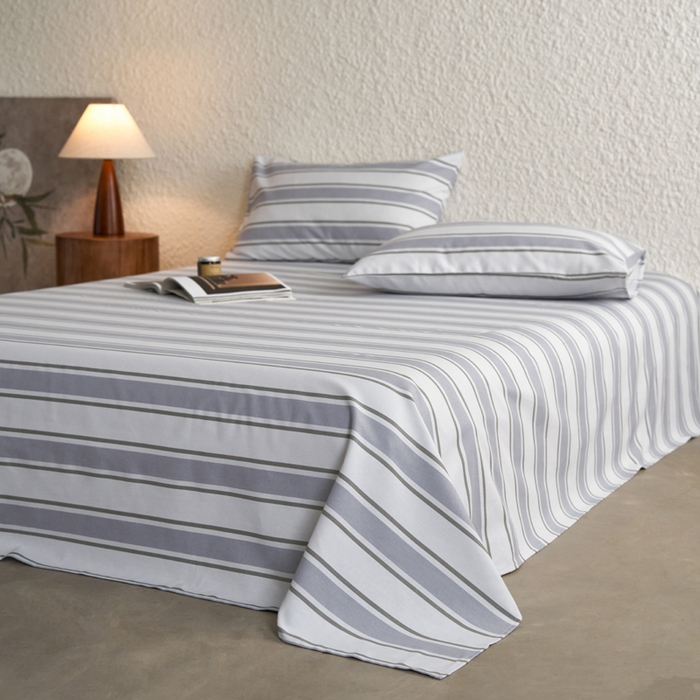 91家纺网 家纺一手货源 找家纺 小懒猪 2026新品全棉纯棉老粗布单品床单床单单件凉席席子 乐天派