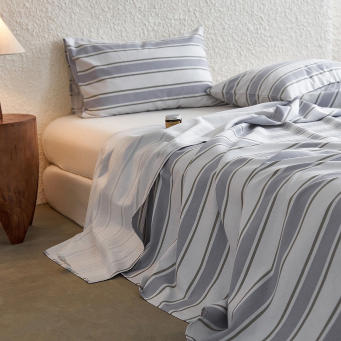 91家纺网 家纺一手货源 找家纺 小懒猪 2026新品全棉纯棉老粗布单品床单床单单件凉席席子 乐天派