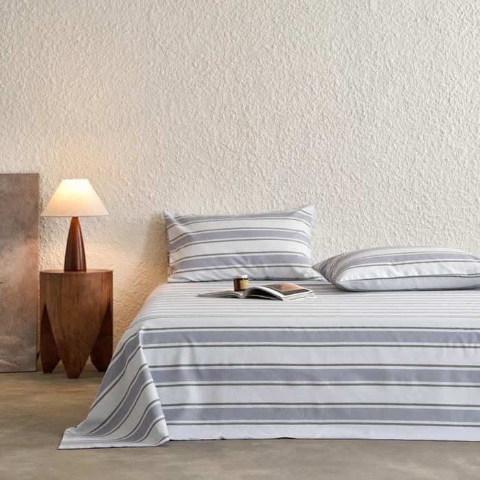 91家纺网 家纺一手货源 找家纺 小懒猪 2026新品全棉纯棉老粗布单品床单床单单件凉席席子 乐天派