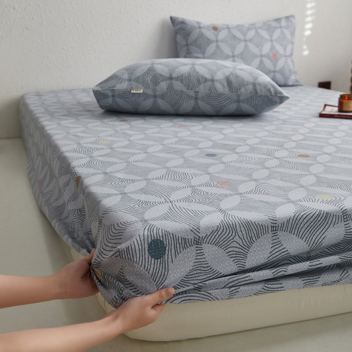 91家纺网 家纺一手货源 找家纺 （总）小懒猪 2026新品全棉纯棉老粗布单品床笠床笠单件凉席席子