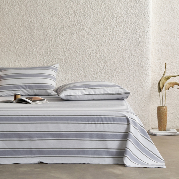 91家纺网 家纺一手货源 找家纺 小懒猪 2026新品全棉纯棉老粗布单品床单床单单件凉席席子 乐天派