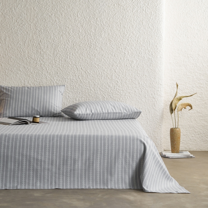 91家纺网 家纺一手货源 找家纺 小懒猪 2026新品全棉纯棉老粗布单品床单床单单件凉席席子 铃芽