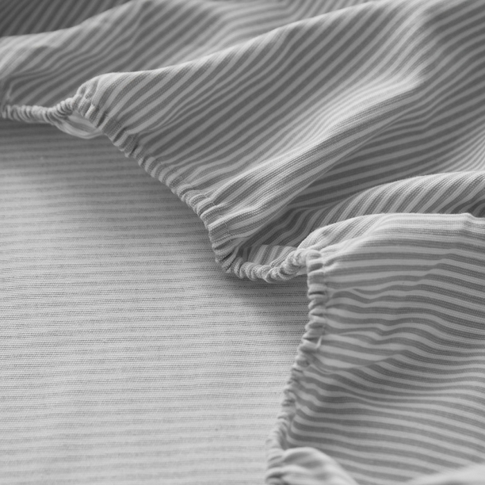 91家纺网 家纺一手货源 找家纺 小懒猪 2026新品全棉纯棉老粗布单品床笠床笠单件凉席席子 莱卡灰