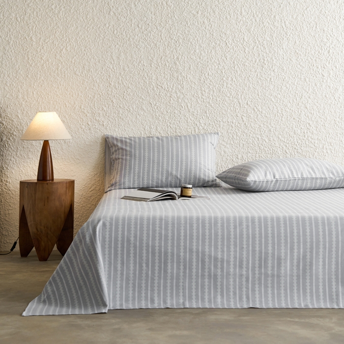 91家纺网 家纺一手货源 找家纺 小懒猪 2026新品全棉纯棉老粗布单品床单床单单件凉席席子 铃芽