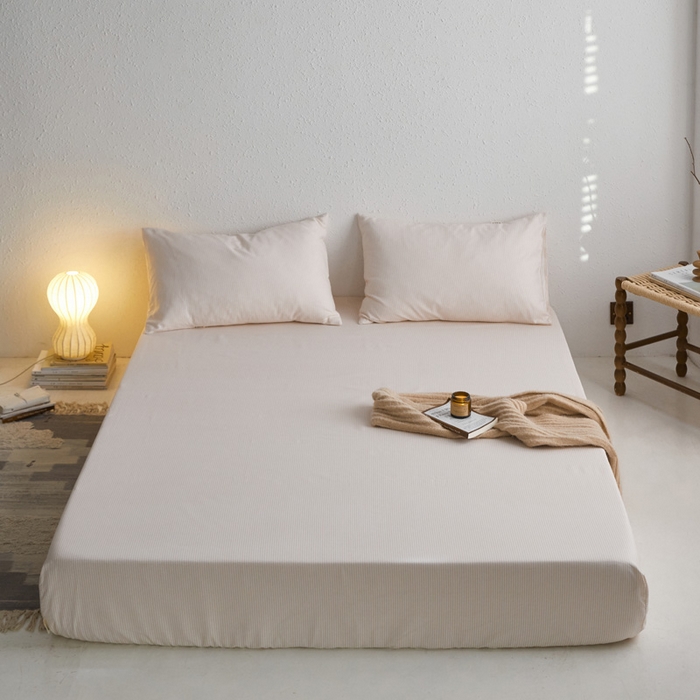 91家纺网 家纺一手货源 找家纺 小懒猪 2026新品全棉纯棉老粗布单品床笠床笠单件凉席席子 莱卡米