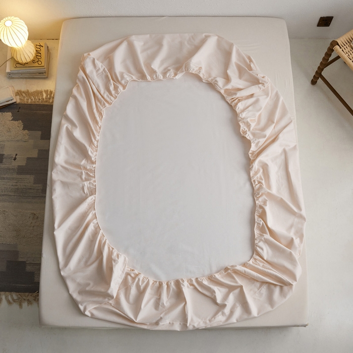 91家纺网 家纺一手货源 找家纺 小懒猪 2026新品全棉纯棉老粗布单品床笠床笠单件凉席席子 莱卡米