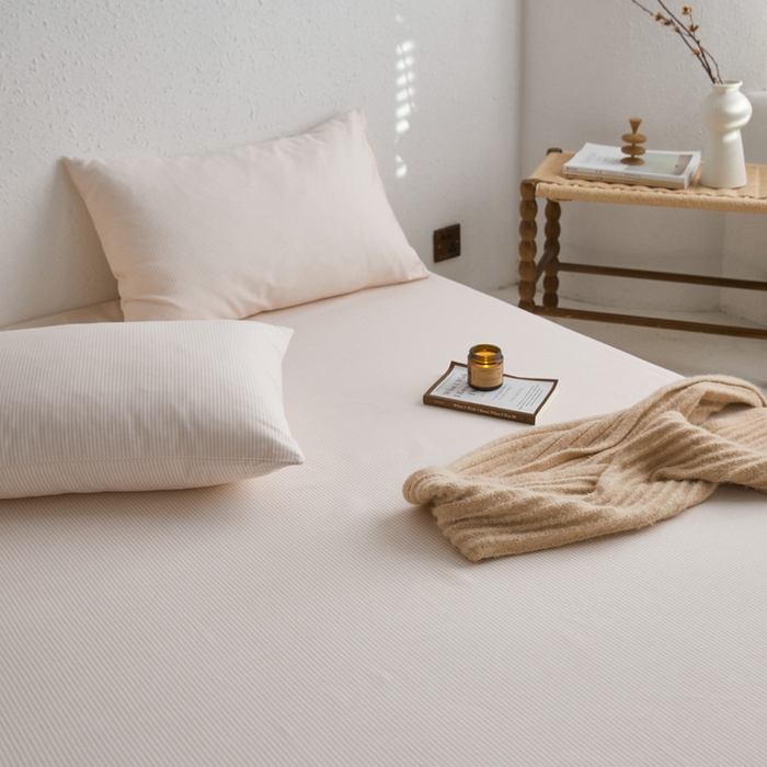 91家纺网 家纺一手货源 找家纺 小懒猪 2026新品全棉纯棉老粗布单品床笠床笠单件凉席席子 莱卡米