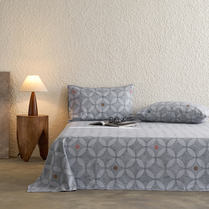 91家纺网 家纺一手货源 找家纺 小懒猪 2026新品全棉纯棉老粗布单品床单床单单件凉席席子 梦境