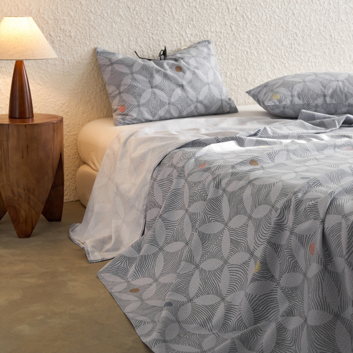 91家纺网 家纺一手货源 找家纺 小懒猪 2026新品全棉纯棉老粗布单品床单床单单件凉席席子 梦境