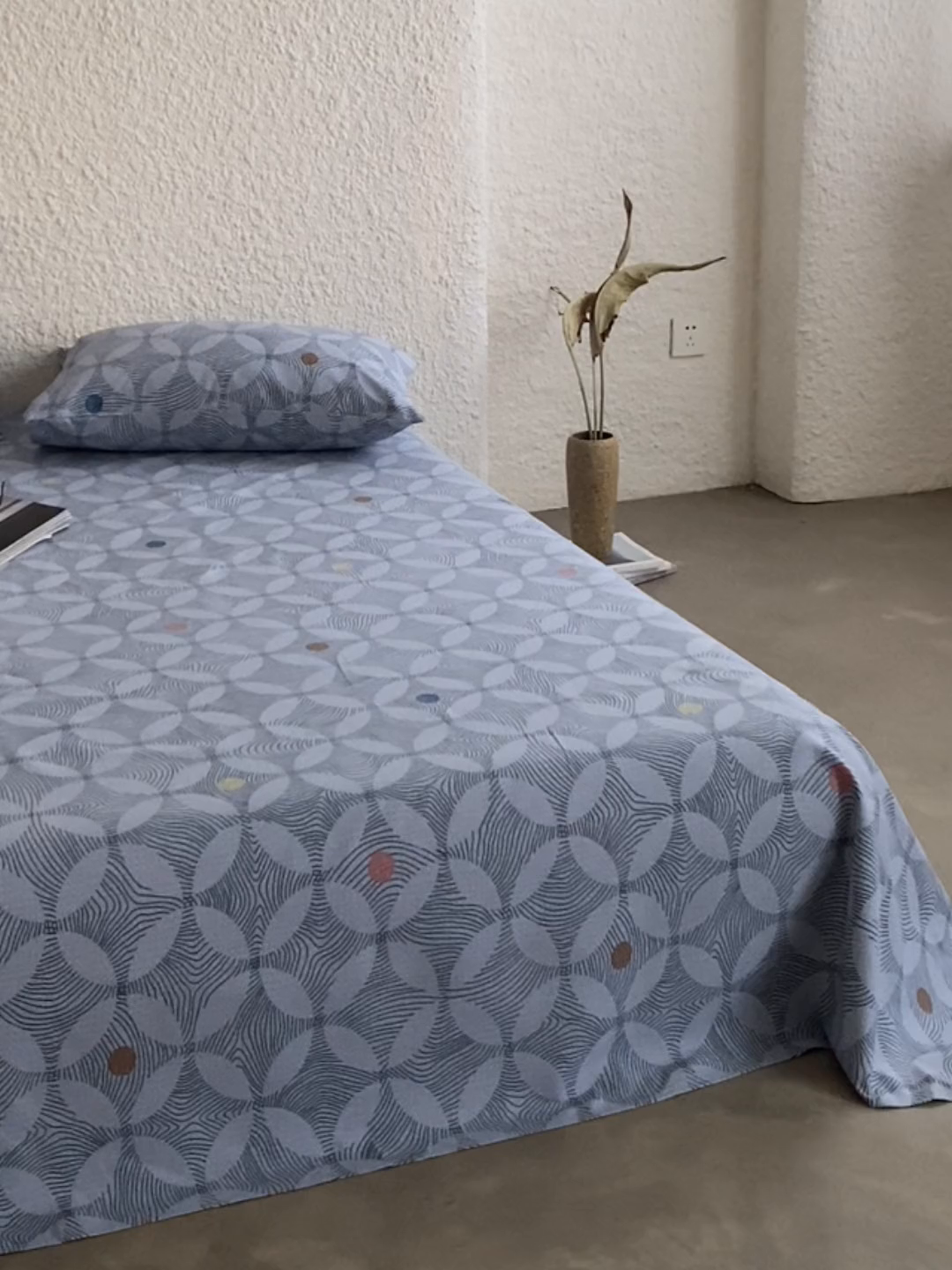 91家纺网 家纺一手货源 找家纺 小懒猪 2026新品全棉纯棉老粗布单品床单床单单件凉席席子 梦境