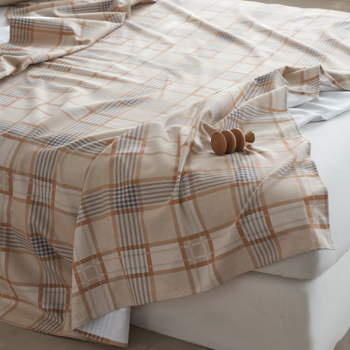 91家纺网 家纺一手货源 找家纺 小懒猪 2026新品全棉纯棉老粗布单品床单床单单件凉席席子 米格