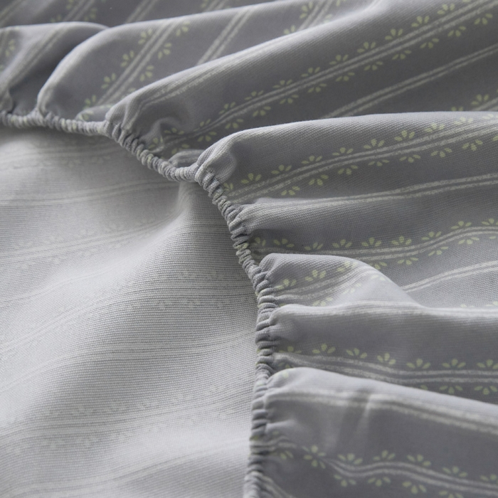 91家纺网 家纺一手货源 找家纺 小懒猪 2026新品全棉纯棉老粗布单品床笠床笠单件凉席席子 铃芽