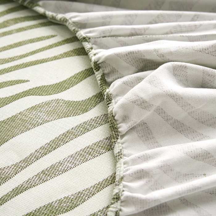 91家纺网 家纺一手货源 找家纺 小懒猪 2026新品全棉纯棉老粗布单品床笠床笠单件凉席席子 绿漾