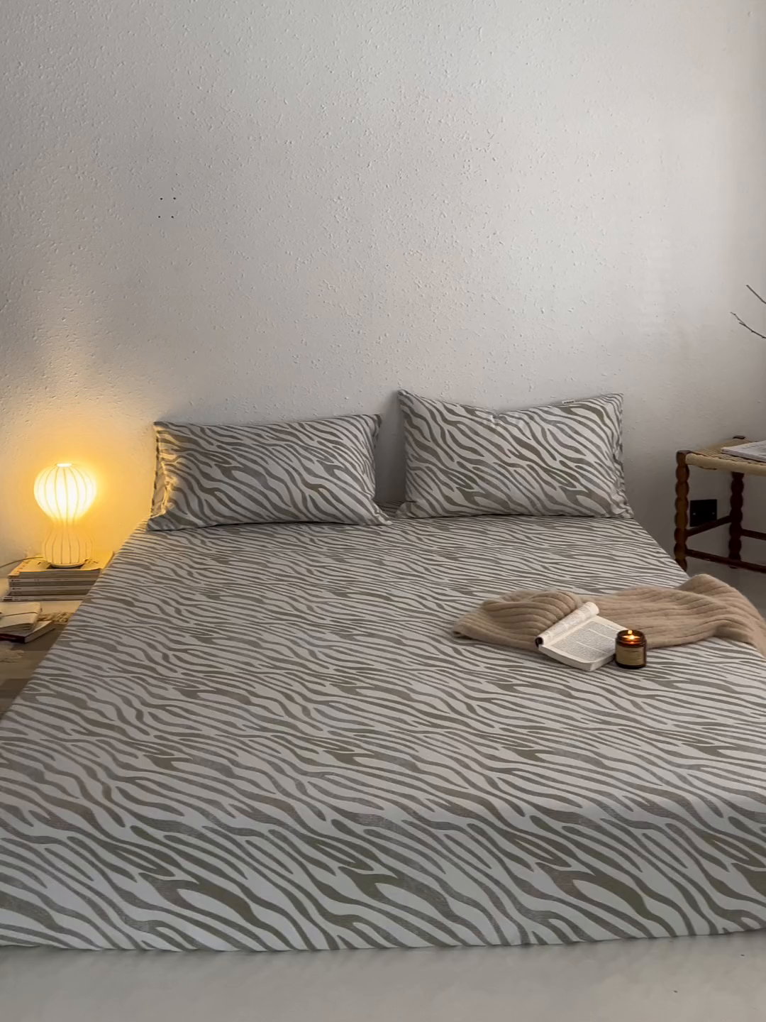 91家纺网 家纺一手货源 找家纺 小懒猪 2026新品全棉纯棉老粗布单品床笠床笠单件凉席席子 绿漾