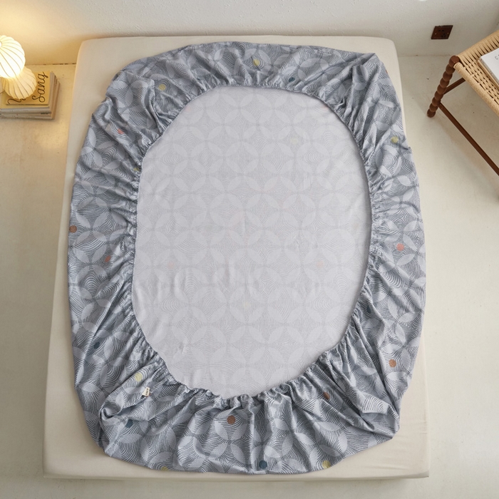 91家纺网 家纺一手货源 找家纺 小懒猪 2026新品全棉纯棉老粗布单品床笠床笠单件凉席席子 梦境