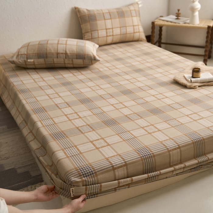 小懒猪 2026新品全棉纯棉老粗布单品床笠床笠单件凉席席子 米格