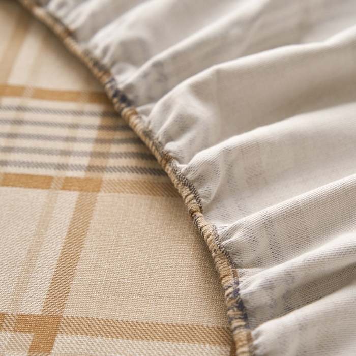 91家纺网 家纺一手货源 找家纺 小懒猪 2026新品全棉纯棉老粗布单品床笠床笠单件凉席席子 米格