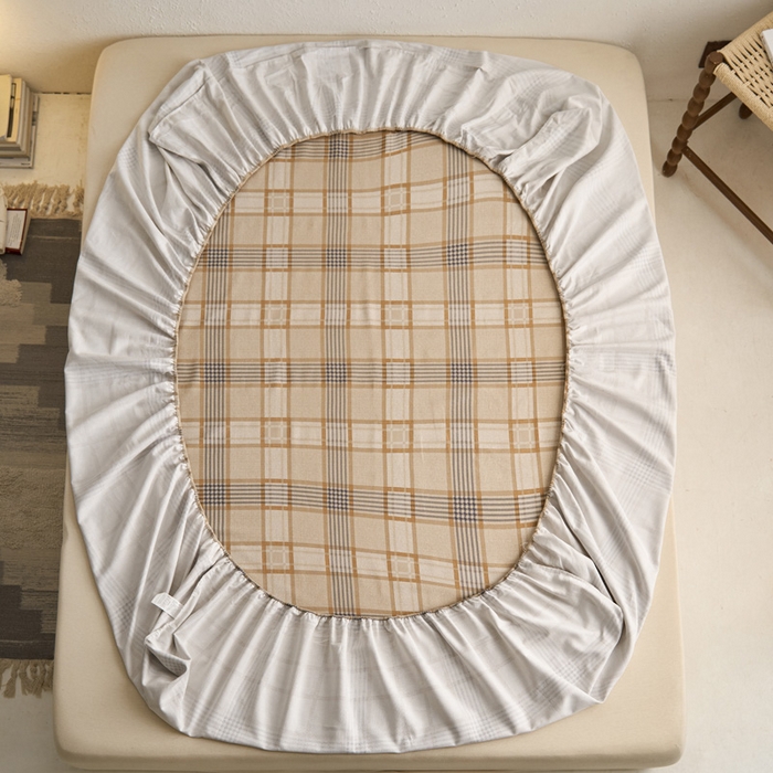 91家纺网 家纺一手货源 找家纺 小懒猪 2026新品全棉纯棉老粗布单品床笠床笠单件凉席席子 米格