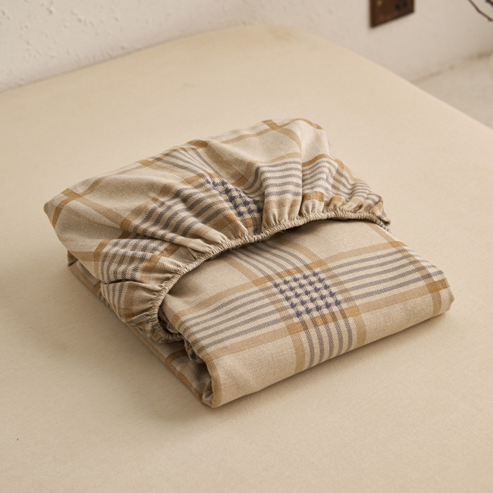 91家纺网 家纺一手货源 找家纺 小懒猪 2026新品全棉纯棉老粗布单品床笠床笠单件凉席席子 米格